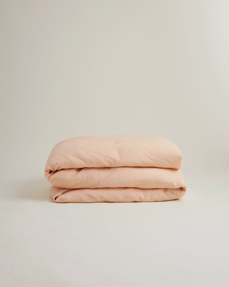 Duvet Cover in Rosa Pesca