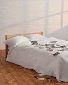 Duvet Cover in Bianco Puro