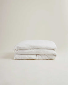 Duvet Cover in Bianco Puro